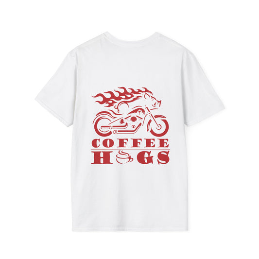 Biker Hog Unisex Softstyle T-Shirt