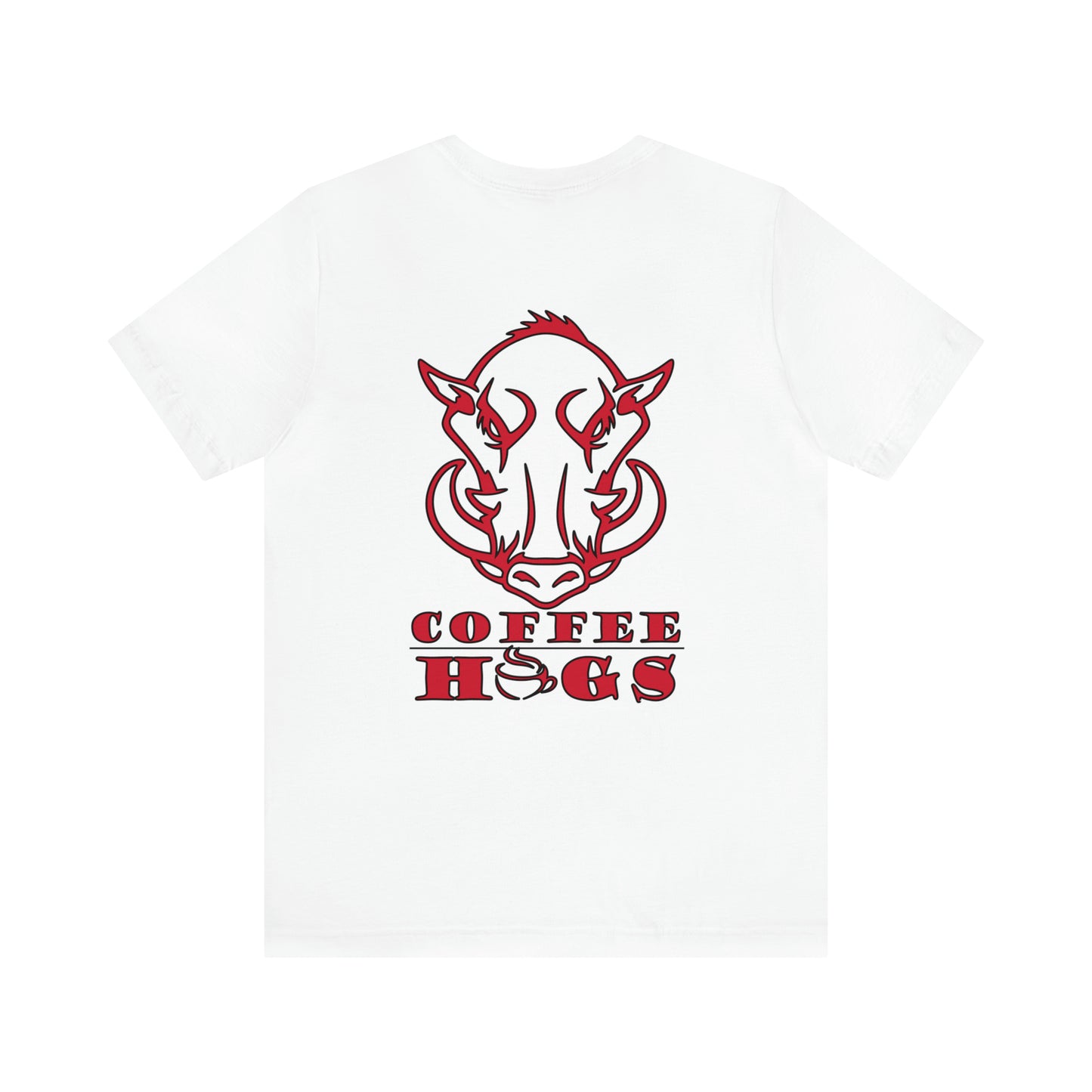 Unisex Coffee Hogs BIG RED Short Sleeve Tee