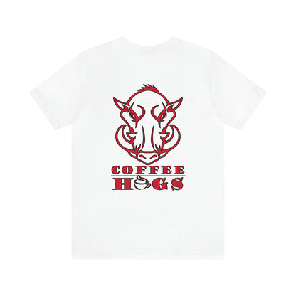 Unisex Coffee Hogs BIG RED Short Sleeve Tee